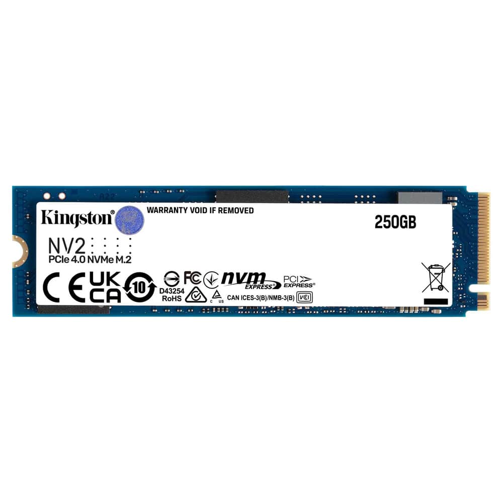 Ổ cứng SSD Kingston NV2 250GB PCIe Gen4 x4 NVMe M.2 (SNV2S/250G) - Ảnh 2