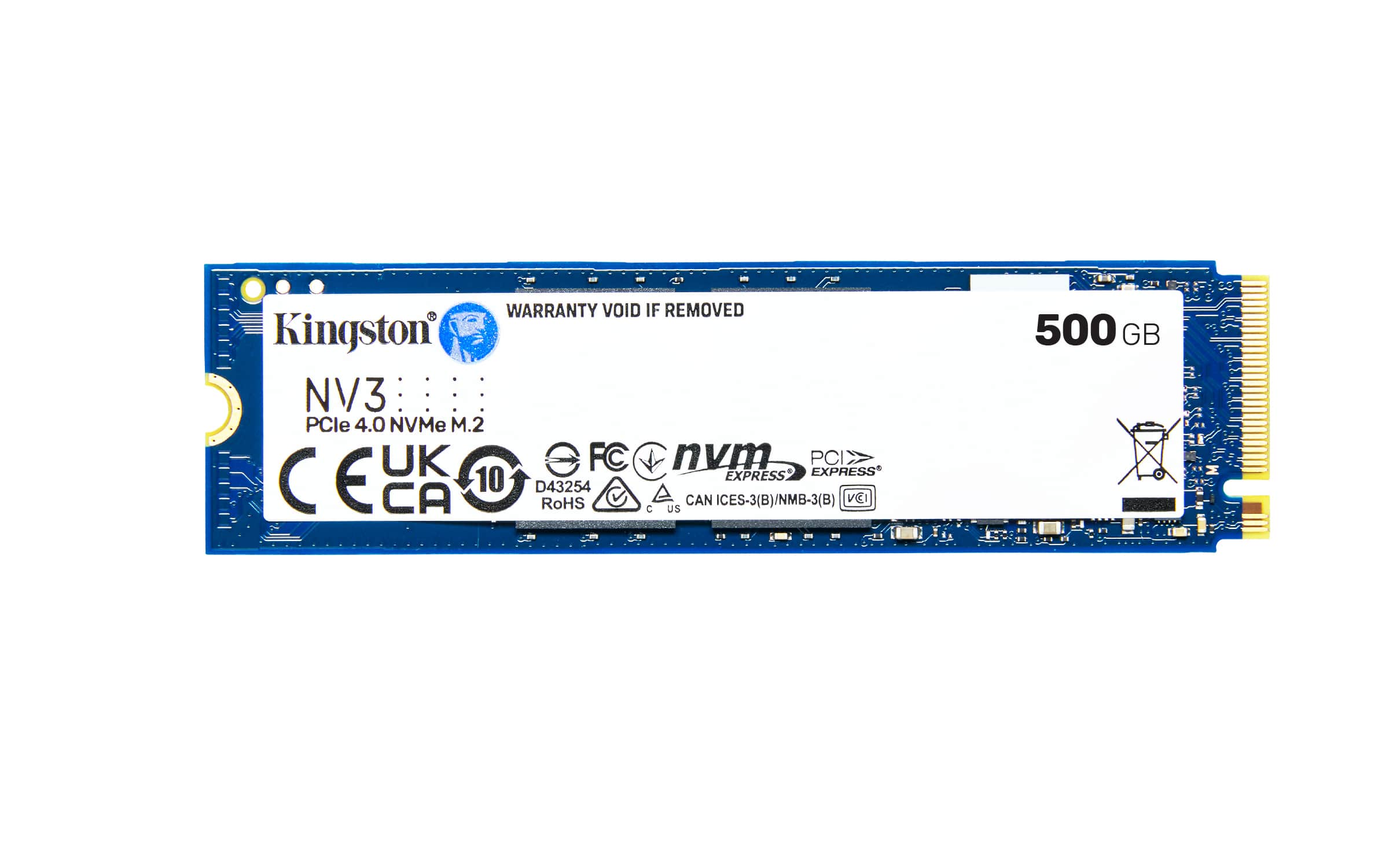 Ổ cứng SSD Kingston NV3 500GB PCIe 4.0 x4 M.2 NVMe (SNV3S/500G)